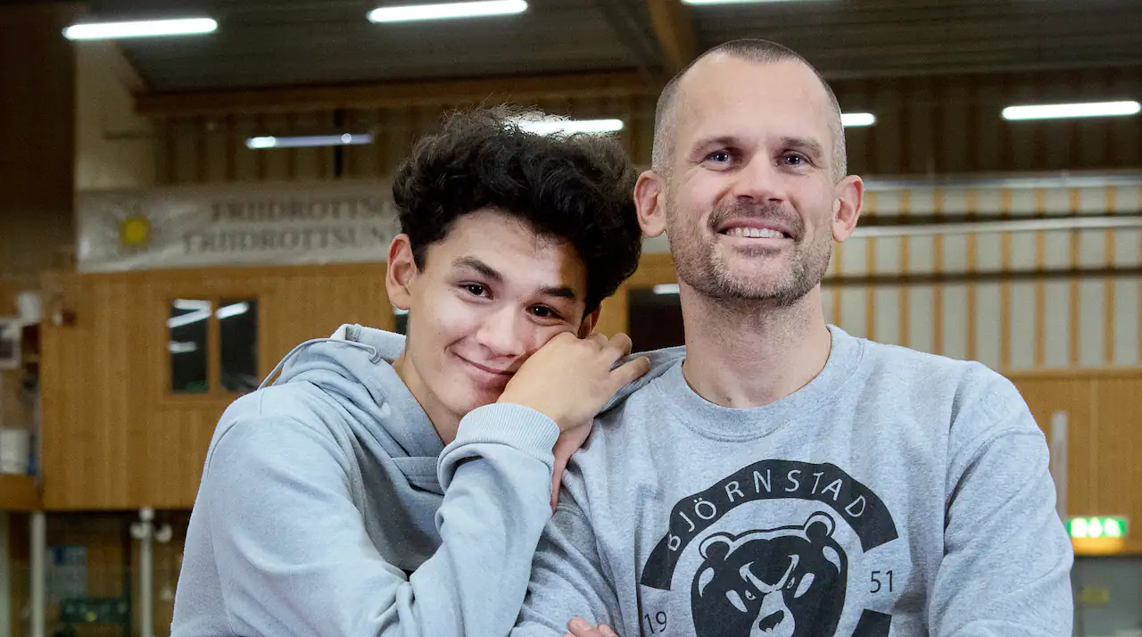 Stefan Holm Fru Anna Lycke