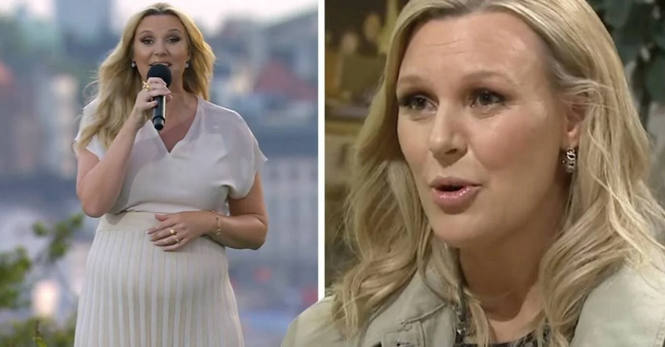 Sanna Nielsen Gravid Med Andra Barnet